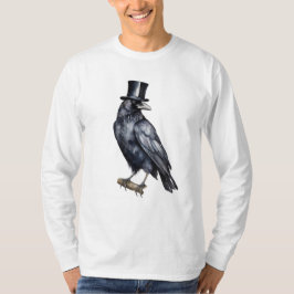 Dapper Raven i Bloom T Shirt