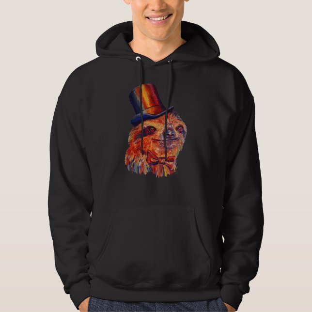 Dapper Sloth Hoodie (Framsida)