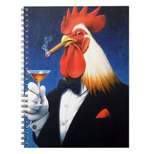 Dapper Tupp Funny gentlemen's Klubb Anteckningsbok