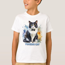 Dapper Tuxedo Cat T Shirt