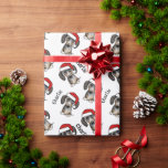 Dapple Dachshund Jul Anpassat namn Cute Hund Presentpapper<br><div class="desc">Cute Dapple Dachshund Älskare's jul Wrapping Papper. Lustigt trollkarl hund som bär en julhatt. Anpassa till namn eller annan text. Den perfekt anpassningsbarnas helgdag-presentfigursättning för Doxie älskare! Besök Jenns Doodle World om du vill ha ännu fler juldesigner och helgdag från hund älskare under hund.</div>