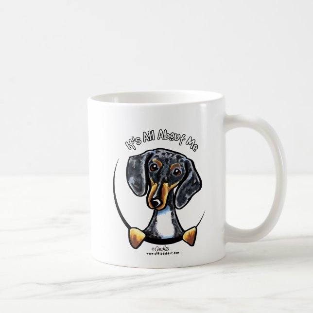 Dapple Dachshund om mig Kaffemugg (Höger)