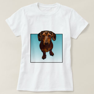Dapple den Artsy taxen T Shirt