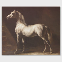 Dapple Grått Horse (av Théodore Géricault)