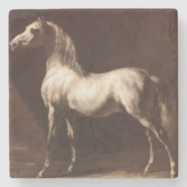 Dapple Grått Horse (av Théodore Géricault) Stenunderlägg