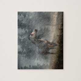 Dapple Grått Krig Horse Pussel