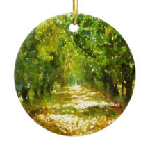 Dappled Light of Day Dreams Träd Avenue Art