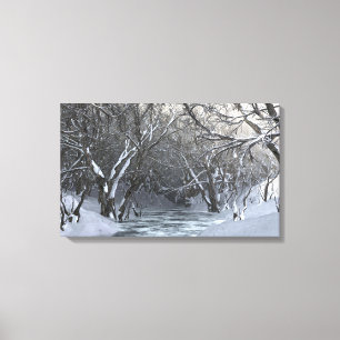 Dapplewood (vinter) canvastryck