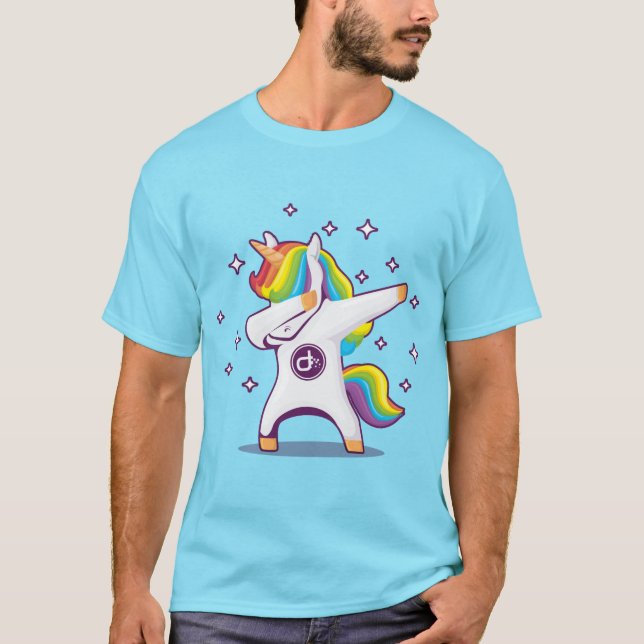DAPS-unicornen driver T Shirt (Framsida)