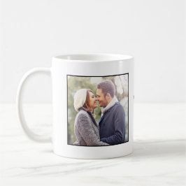 Där allt började med Par foto för Personlig Kaffemugg