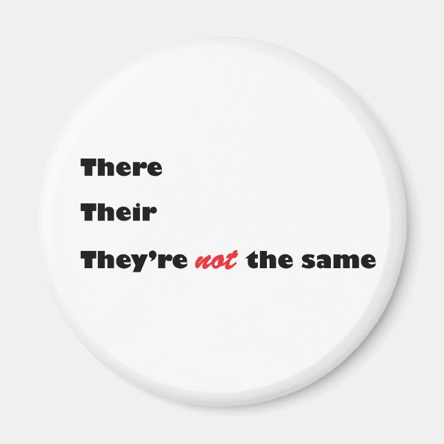 Där är de magnet (Framsidan)