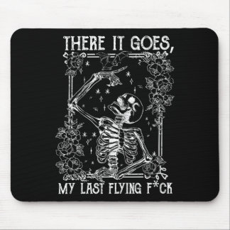 Där är min sista flygande Skeletons Funny Hallo. Musmatta