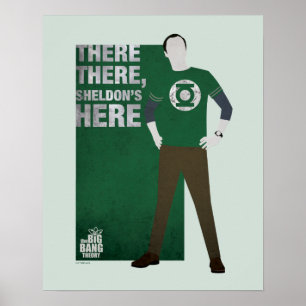 Där är Sheldon här Poster