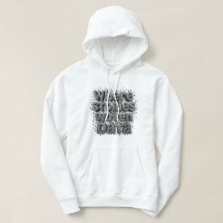 Där artiklar av vävda data T-Shirt Hoodie