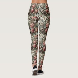 Där Baroque Fangs hittar hem - Gothic Victorian Leggings