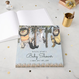 Där de vilda sakerna är -baby shower gästböcker