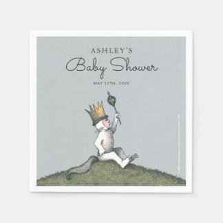 Där de vilda sakerna är Baby Shower servetter