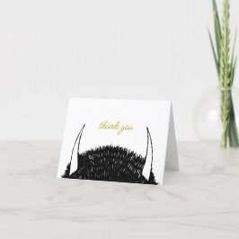 Där de vilda sakerna är Baby Shower Tack Kort