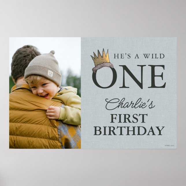 Där de vilda tingesten är 1-årsdag poster (Framsidan)