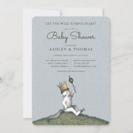 Där de vilda tingesten är - Baby Shower-inbjudan Inbjudningar
