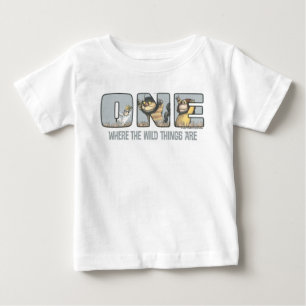 Där de vilda tingesten firar ettårsdag t shirt