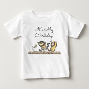 Där de vilda tingesten har sin födelsedag t shirt