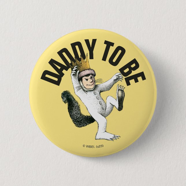 Där de vilda varelserna finns | Blivande pappa Knapp (Framsida)