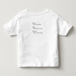 Där Deras De är Skjorta T Shirt