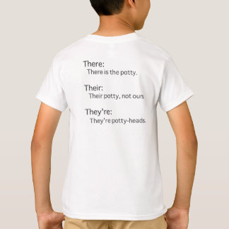 Där Deras De är Skjorta T Shirt