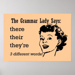 Där, deras, de Poster