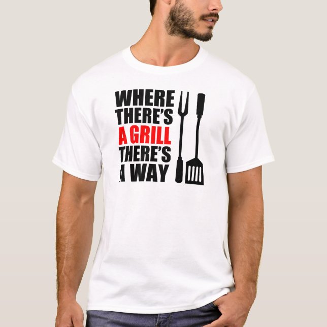 Där det finns en grill tee (Framsida)