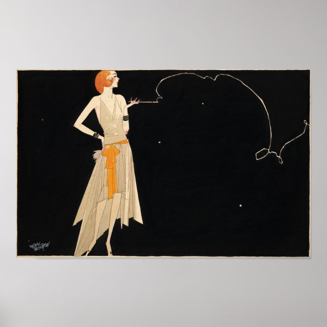 Där det finns rök där brinner poster (Framsidan)