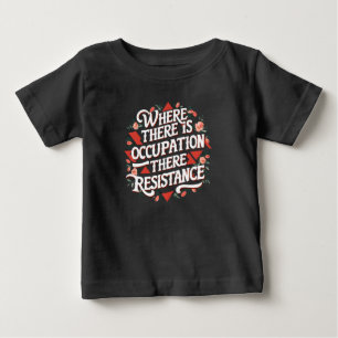 Där det finns yrke där motstånd t shirt
