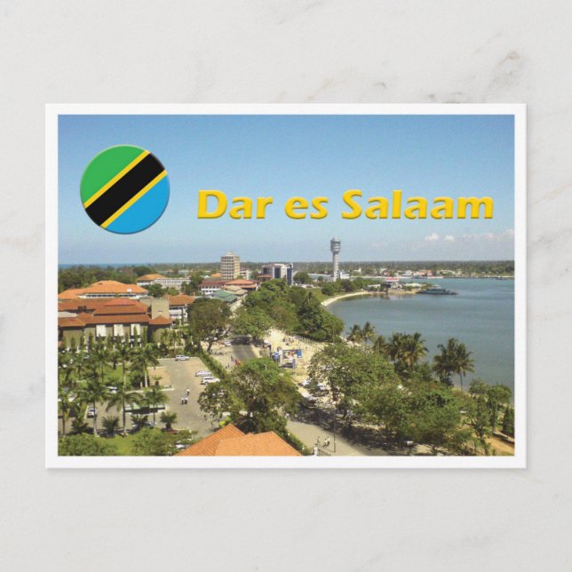 Dar es Salaam - Tanzania-vykort Vykort (Framsida)