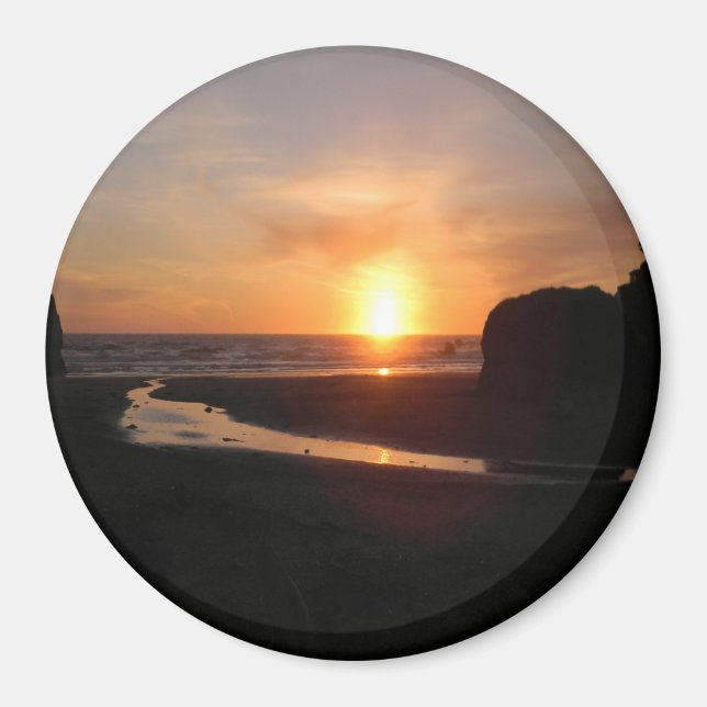 Där floden möter havet... magnet (Framsidan)