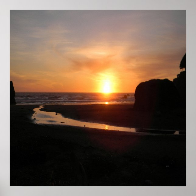 Där floden möter havet... poster (Framsidan)