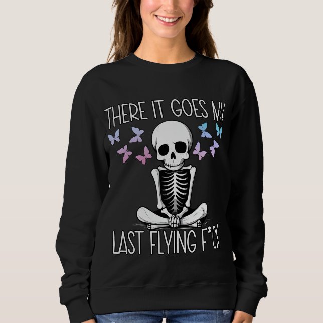 Där går min sista flygning F T Shirt (Framsida)
