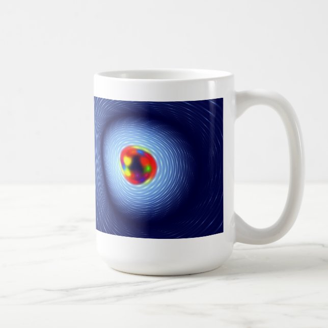 där gelébönor föds kaffemugg (Höger)