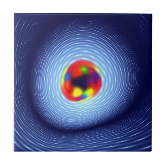 där gelébönor föds kakelplatta (Framsidan)