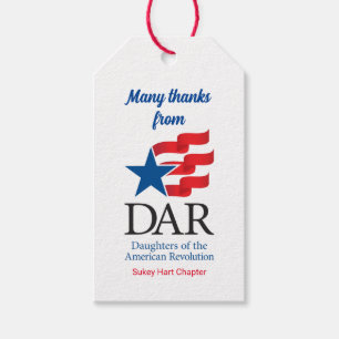 DAR Gift-Märkre Presentetikett