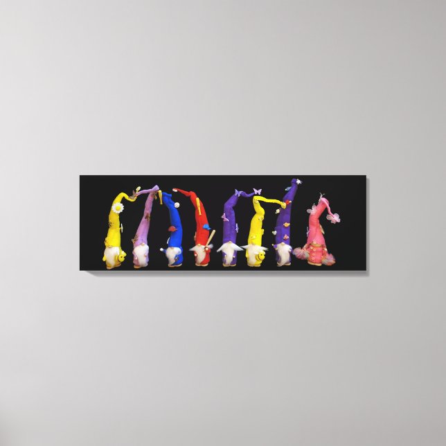 Där gnomerna lever canvastryck (Framsida)