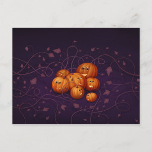 Där Halloween-påsar är födda Vykort