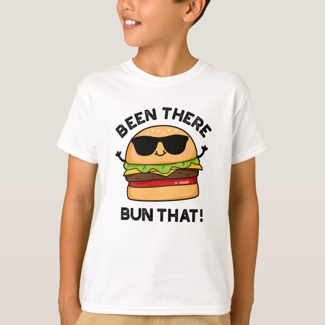Där har man köpt den där jävla Burger Pun T Shirt (Framsida)