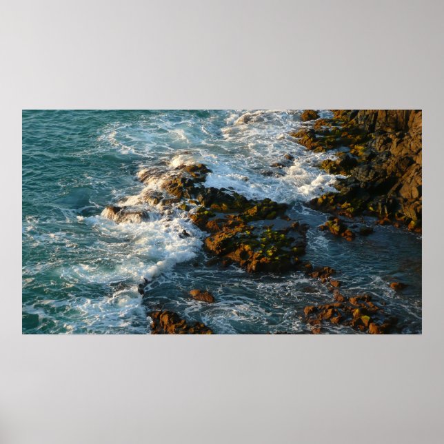 Där havet uppfyller Sten Poster (Framsidan)