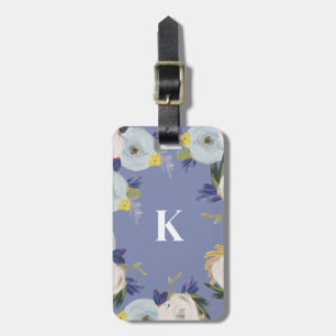 Där Kärlek odlar monogram Bagagebricka