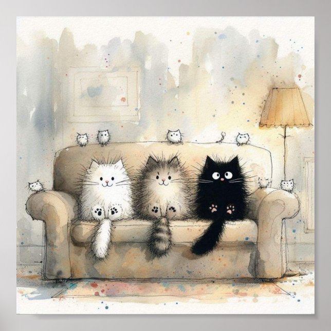 Där lazzy poster (Framsidan)