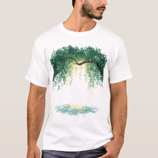 där ljuset faller mjukt, mjuk estetik, dröm t shirt