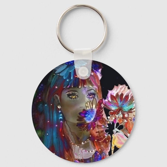 Där MagicFlowers växer, nyckel-kedjan. Nyckelring (Framsida)