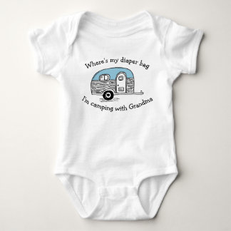 DÄR MIN DIAPER BAG IM KAMPAR MED GRANDMA T SHIRT