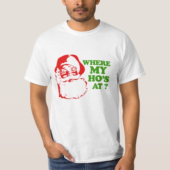 Där min Ho är på 2 (2) T Shirt (Framsida)